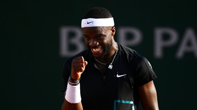 Tiafoe is now 14-13 in tour-level matches on grass.