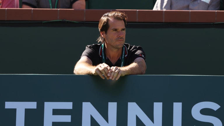 Haas became the Indian Wells tournament director in 2017 while still an active player, but limited his participation to one exhibition match before his retirement later that year.