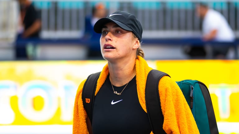 Sabalenka is seeking her first title on North American hard courts since her inaugural triumph at 2018 New Haven.