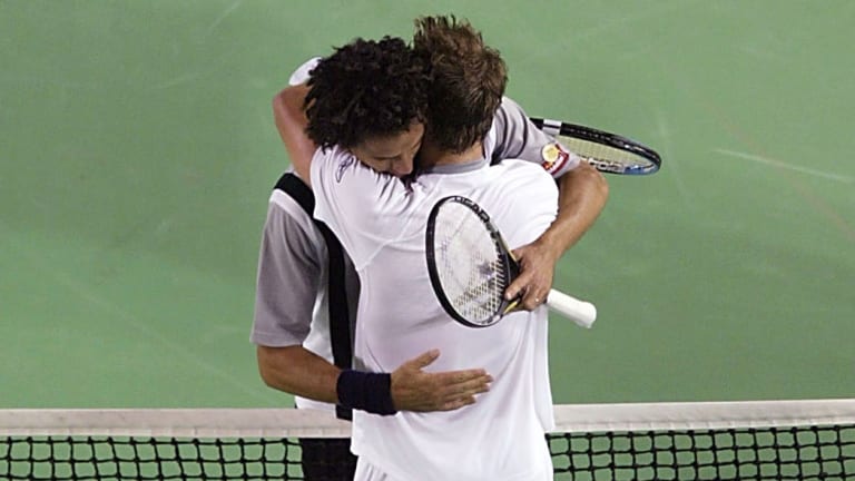 Their 2003 Australian Open quarterfinal match would turn out to be Roddick and El Aynaoui's only career meeting.