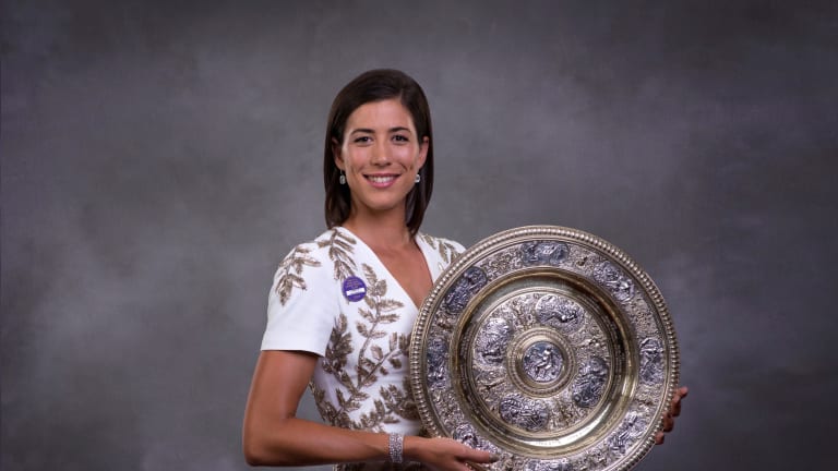 Muguruza has the distinction of being the only player to beat both Williams sisters in a Grand Slam final.