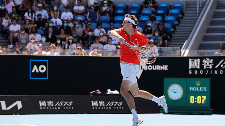 Fritz defeated Roberto Bautista Agut in five sets to reach the fourth round in Melbourne. There, he was edged out in a decider by Stefanos Tsitsipas.