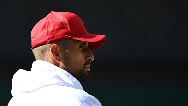 “I was obviously super excited to be here,” Kyrgios said of this year’s Wimbledon event. “I had some high hopes, but I've never felt, to be honest, good. I just felt so much pressure. There's so much, like, anxiety, pressure to do things or achieve things.”