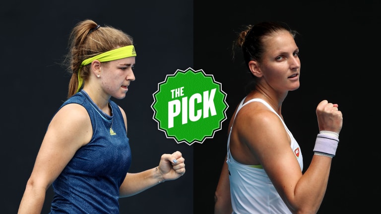 The Pick: Karolina Pliskova vs. Karolina Muchova, AO third round