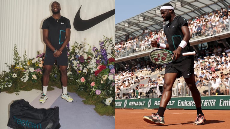 Tiafoe's Roland Garros kit was designed by rapper IDK who, like Tiafoe, hails from Maryland with Sierra Leonese descent.