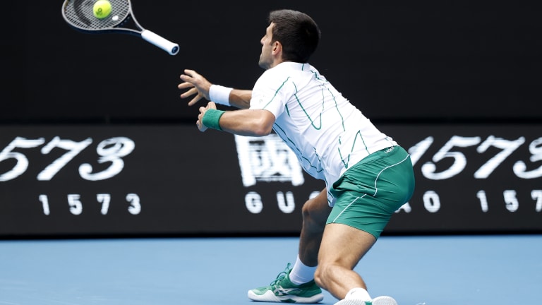 Top 5 Photos, 1/22:
Osaka, Djokovic keep
title defense alive