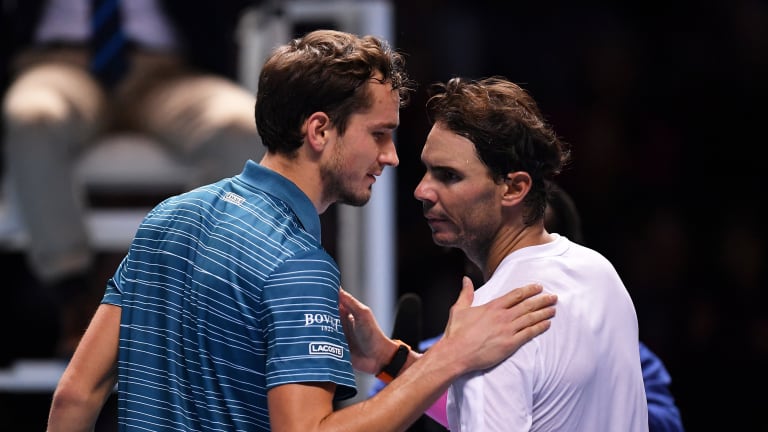 Rafa's win forces Djokovic to win ATP Finals for a chance at No. 1
