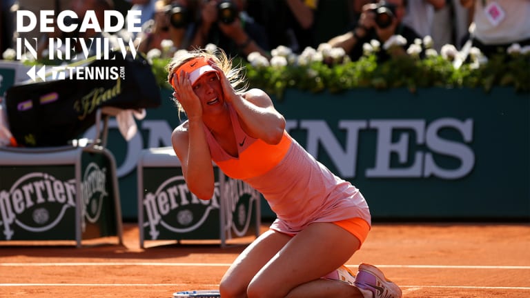 Women's Match of Decade No. 5: Sharapova d. Halep, 2014 Roland Garros