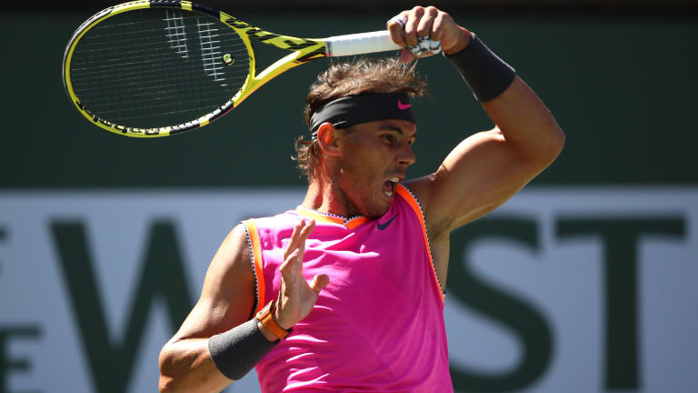 With win over Krajinovic, Nadal starting to heat up in Indian Wells