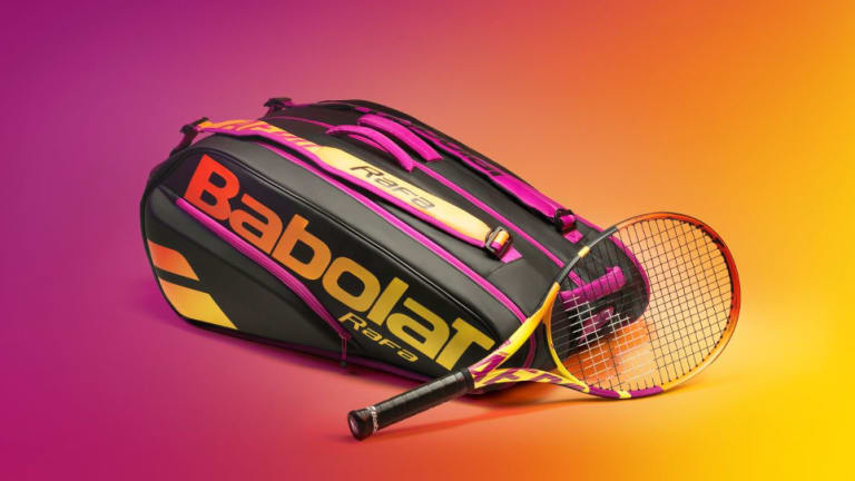 Babolat Pure Aero Rafa and RH12 Bag