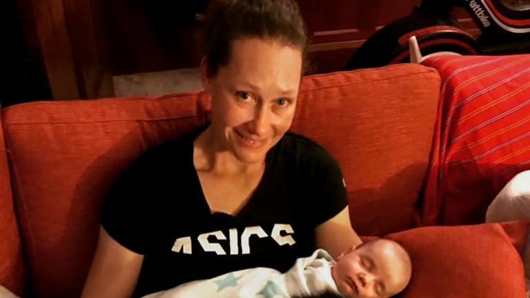 Sam Stosur's blessing in disguise yields cherished time with baby Evie