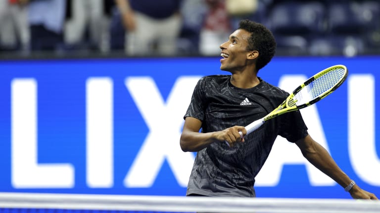 Auger-Aliassime reached the quarterfinals or better at 10 events this year, including two finals.