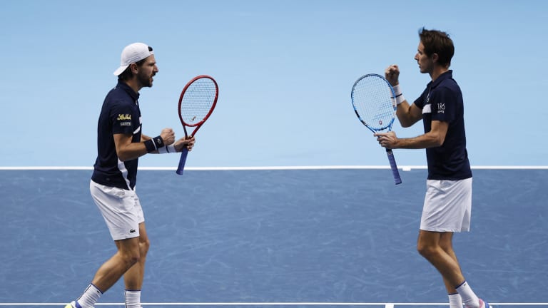 Are Roger-Vasselin 
& Melzer destined to
 win the ATP Finals?