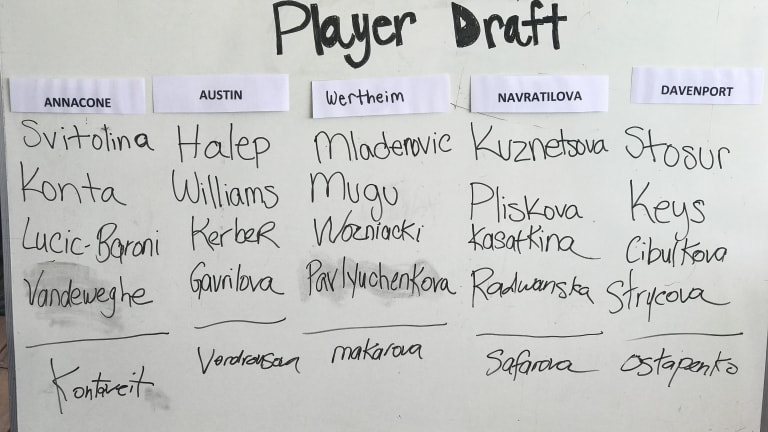 Davenport, Annacone, Navratilova make draft for Roland Garros