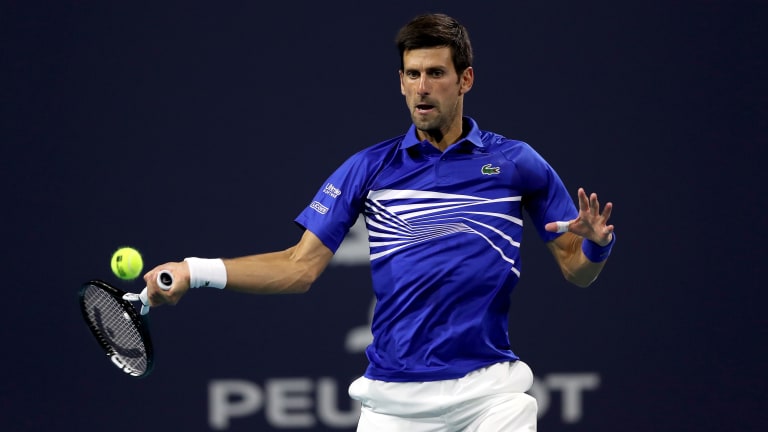 In Miami, Novak Djokovic shakes off slow start to best Tomic yet again