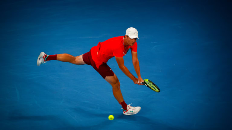 At the Australian Open, Kecmanovic advanced to the fourth round of a Grand Slam event for the first time.