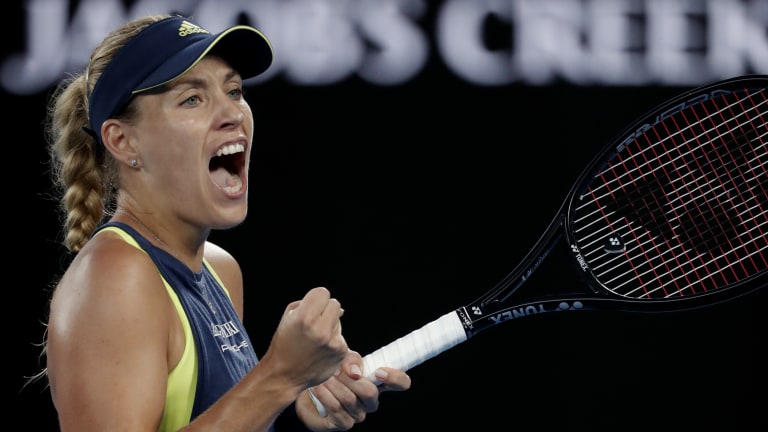 In clash of champions, Kerber routs Sharapova and shows renewed spirit