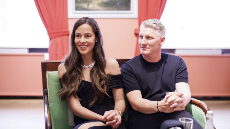 Ivanovic and husband Bastian Schweinsteiger are the proud parents of two sons.