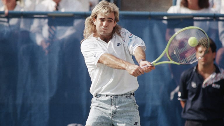 This Week in Tennis
History: Agassi's 
Infamous Canon Ad