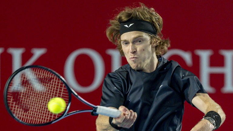 Andrey Rublev heads Down Under after earning a season-opening title in Hong Kong.
