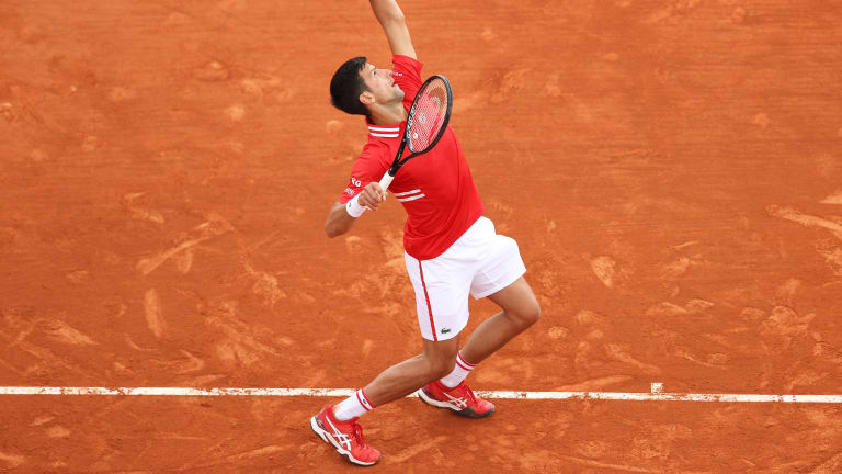 Novak Djokovic handles Jannik Sinner in Monte Carlo return