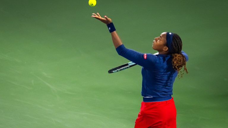 Coco Gauff made minor changes to her service toss with help from former world No. 1 Andy Roddick; Gauff began 2024 with an efficient run to the Australian Open semifinals.