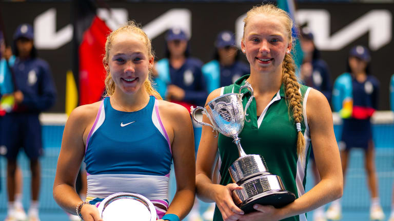 A year ago, Mirra Andreeva and Alina Korneeva met in the girls' Australian Open final. This week, the 16-year-olds have already made noise in the main draw.