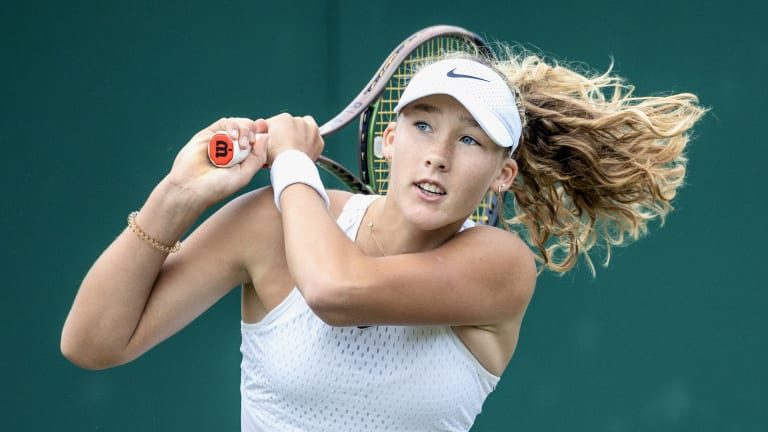 Andreeva very nearly reached her first Grand Slam quarterfinal at Wimbledon, leading Keys in the fourth round, 6-3, 4-1, but ultimately falling in three sets.