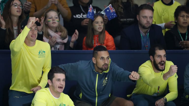 Kyrgios says "the
sport will die out" 
without team events