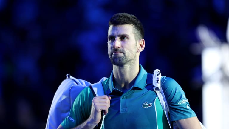 “He just played a fantastic match,” Djokovic said of Sinner. “That was a really high-level match,” said the Italian.