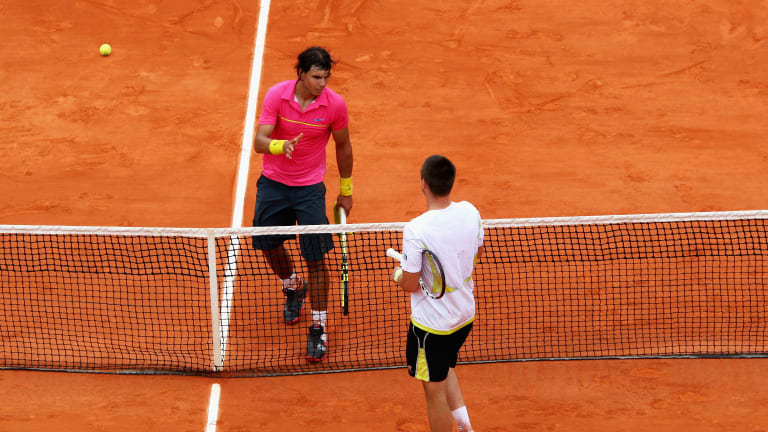 The kit that launched a thousand online petitions, after Nadal bowed out of Roland Garros for the first time in 2009