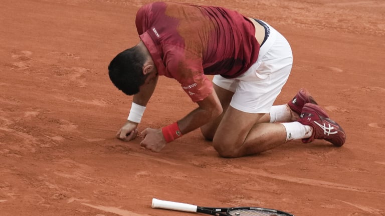 Tennis French Open Djokovic Withdraws