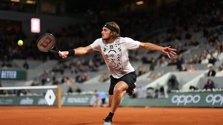A winner in Monte Carlo and a Roland Garros runner-up last year, Tsitsipas recovered in time to avoid a massive upset.