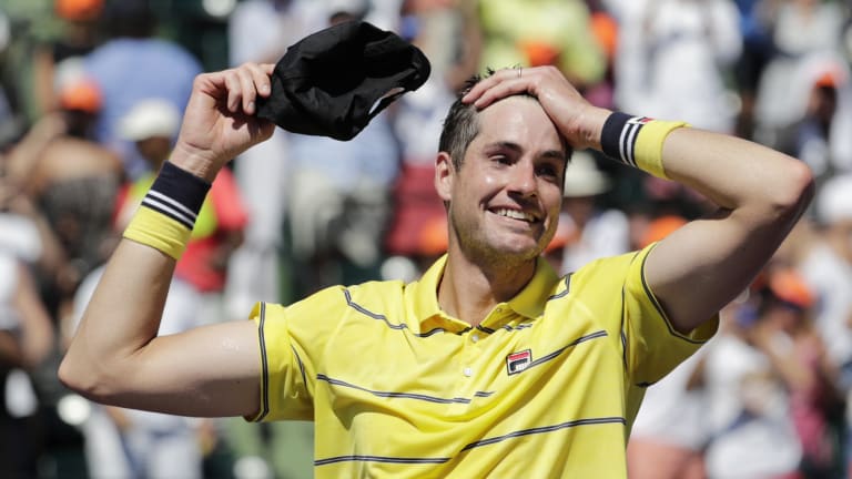 How John Isner found a second wind—twice—to win the Miami Open