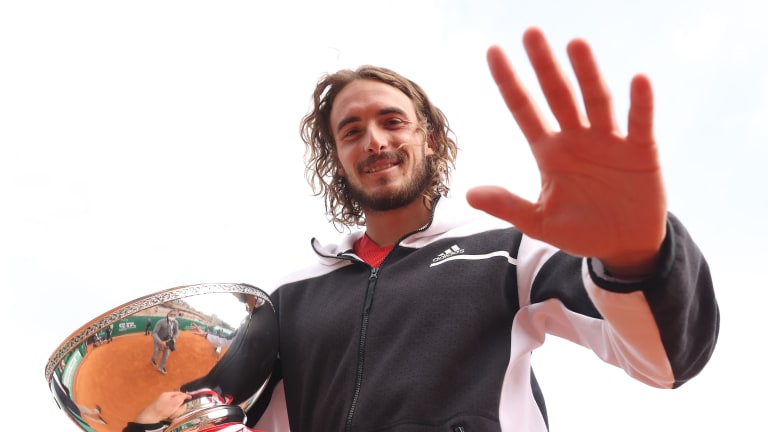 Last year's champion Tsitsipas is also defending runner-up points at Roland Garros.