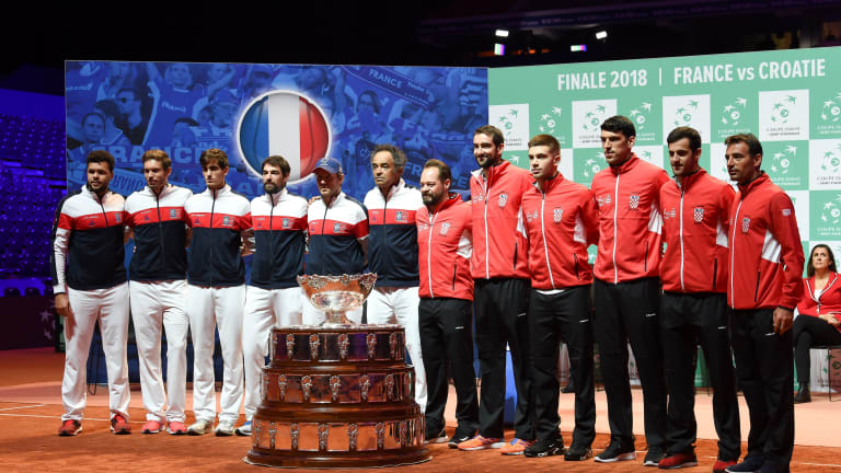 A bittersweet preview of the 'last' Davis Cup final, France v. Croatia