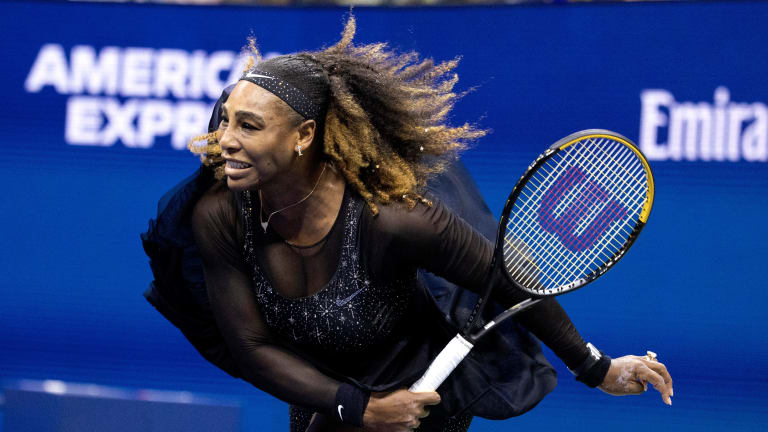 Serena's serve, like old times, was a game-changer.
