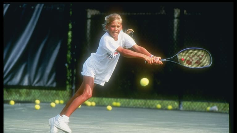 Anna Kournikova was one of the many junior players that trained at Nick Bollettieri Tennis Academy.