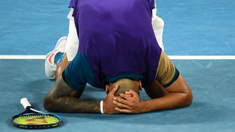Man, delayed: the emotional growth of 25-year-old Nick Kyrgios