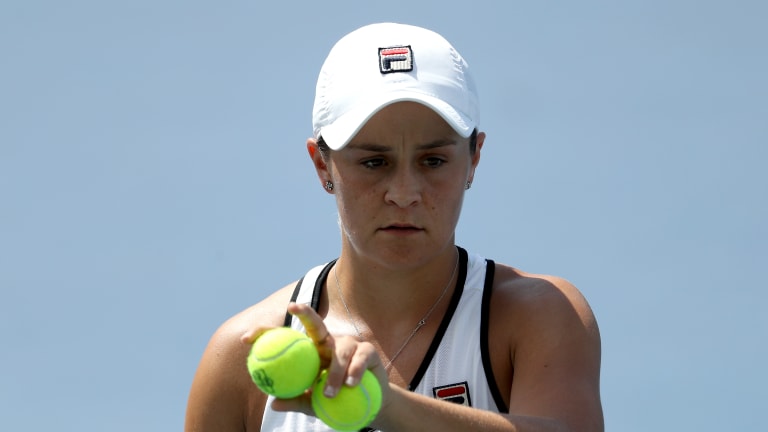 Former No. 1 Barty stays stuck at second place going into US Open