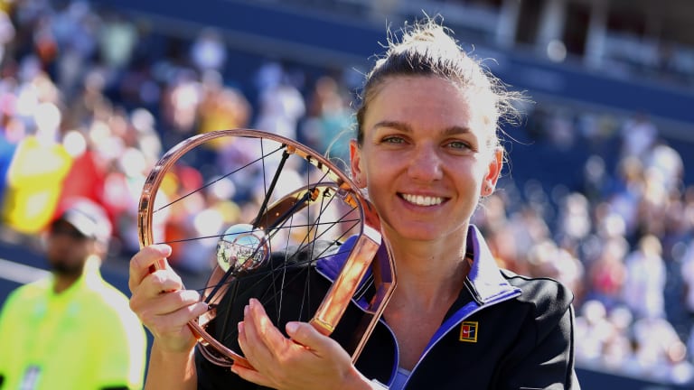 The National Bank Open is now the first WTA event that Halep has won three times in her career.