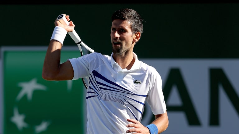 Djokovic uses Indian Wells doubles run to prepare for the Miami Open