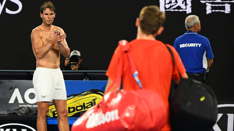 The Next Gen can wait: Rafael Nadal tames Alex de Minaur in Melbourne