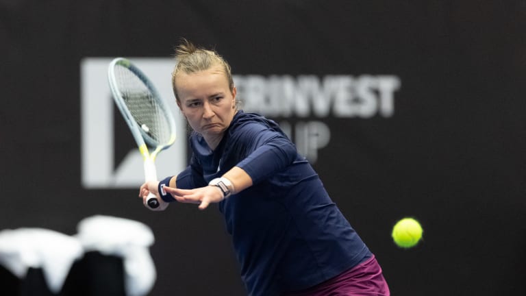 “We need players like you in the WTA for sure,” Swiatek said of Krejcikova, with her mix of racquet skills, athleticism, creative shot-making, rolling topspin ground strokes, and good instincts at net.
