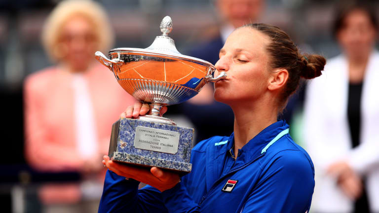 Pliskova has been the WTA's ace leader in five of the last eight years.