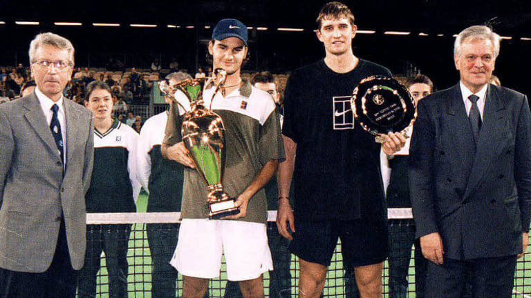 A teenage Federer
wins sole ATP
Challenger in France