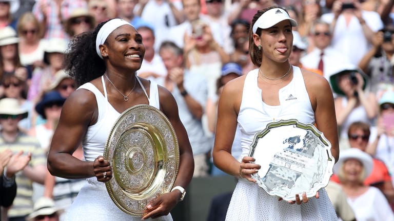 Garbiñe Muguruza (tied, 3-3): Serena's 2015 Wimbledon win over Muguruza earned her a second "Serena Slam," though the Spaniard turned the tables on Serena in the finals of the following year's French Open.