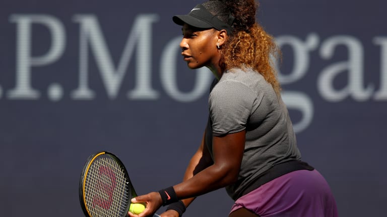 Retiring Serena plays 80th-ranked Danka Kovinic in the first round, and could play No. 2 seed Anett Kontaveit after that.