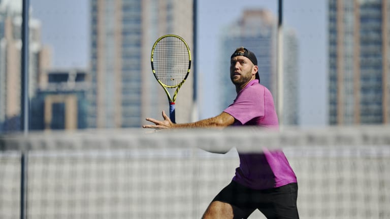Sock and Fernandez were announced as Lululemon's first global ambassadors in tennis earlier this year.