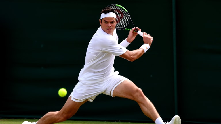 Raonic attempts to explain why Wimbledon's grasscourts are slower